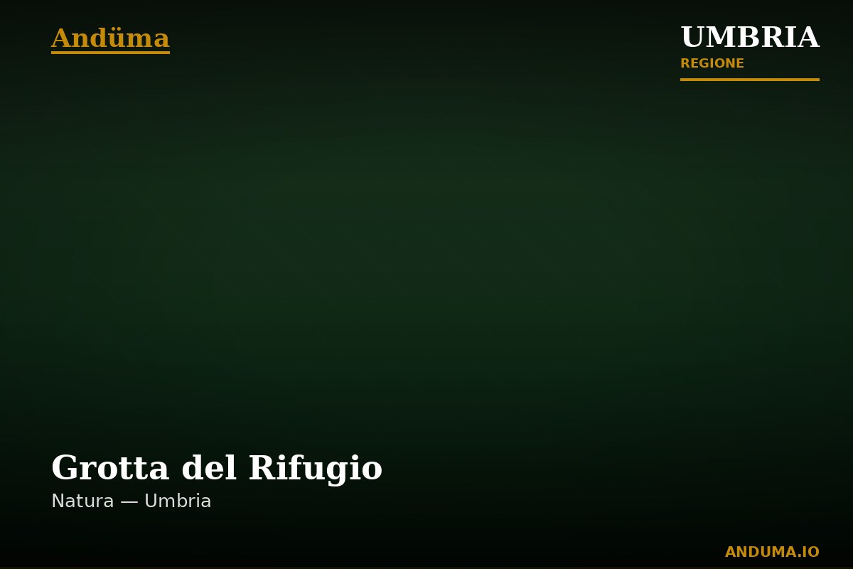 Grotta del Rifugio — Punto di interesse a Perugia, Perugia
