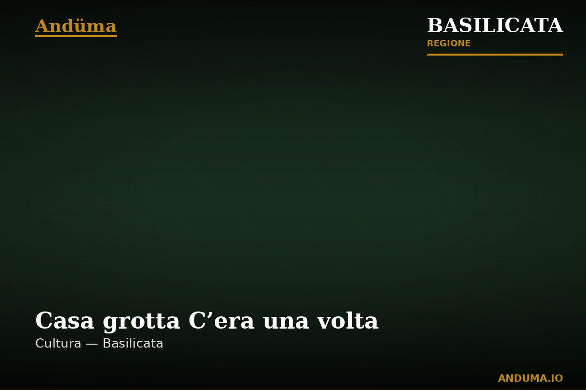 Casa grotta C’era una volta — Punto di interesse a Matera, Matera