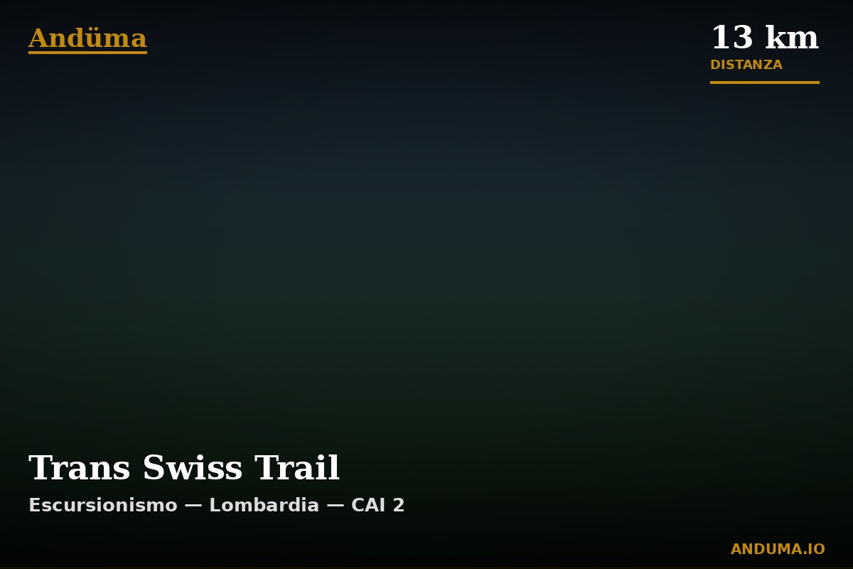 Trans Swiss Trail — Punto di interesse , Piedmont