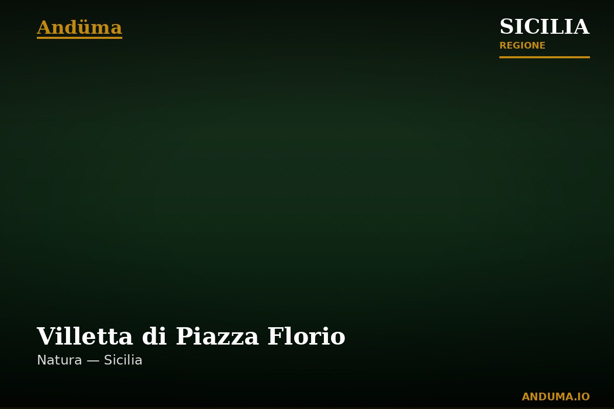 Villetta di Piazza Florio — Punto di interesse a Palermo, Palermo