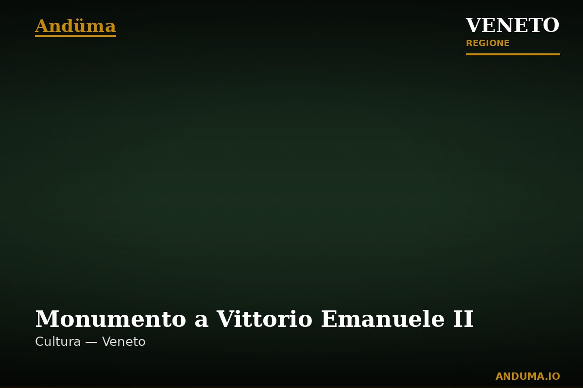 Monumento a Vittorio Emanuele II — Punto di interesse a Venezia, Venezia