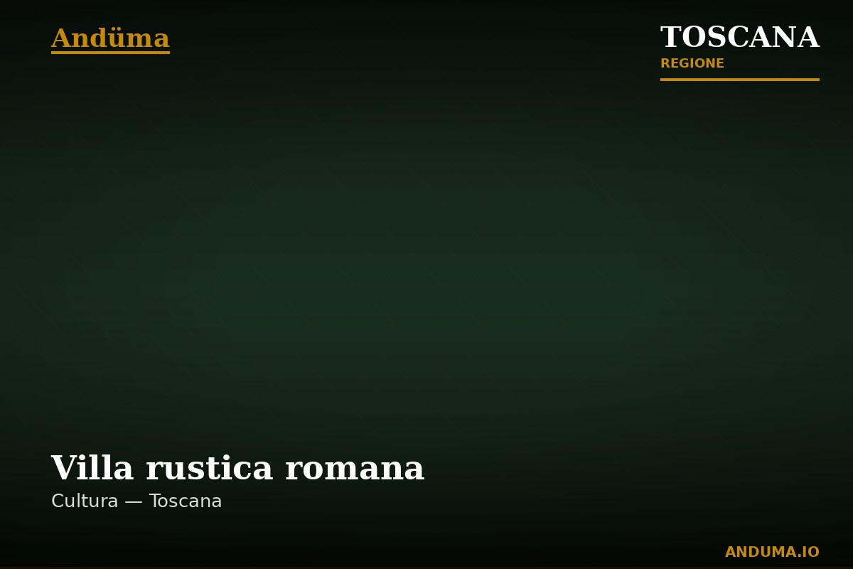 Villa rustica romana — Punto di interesse a Firenze, Firenze
