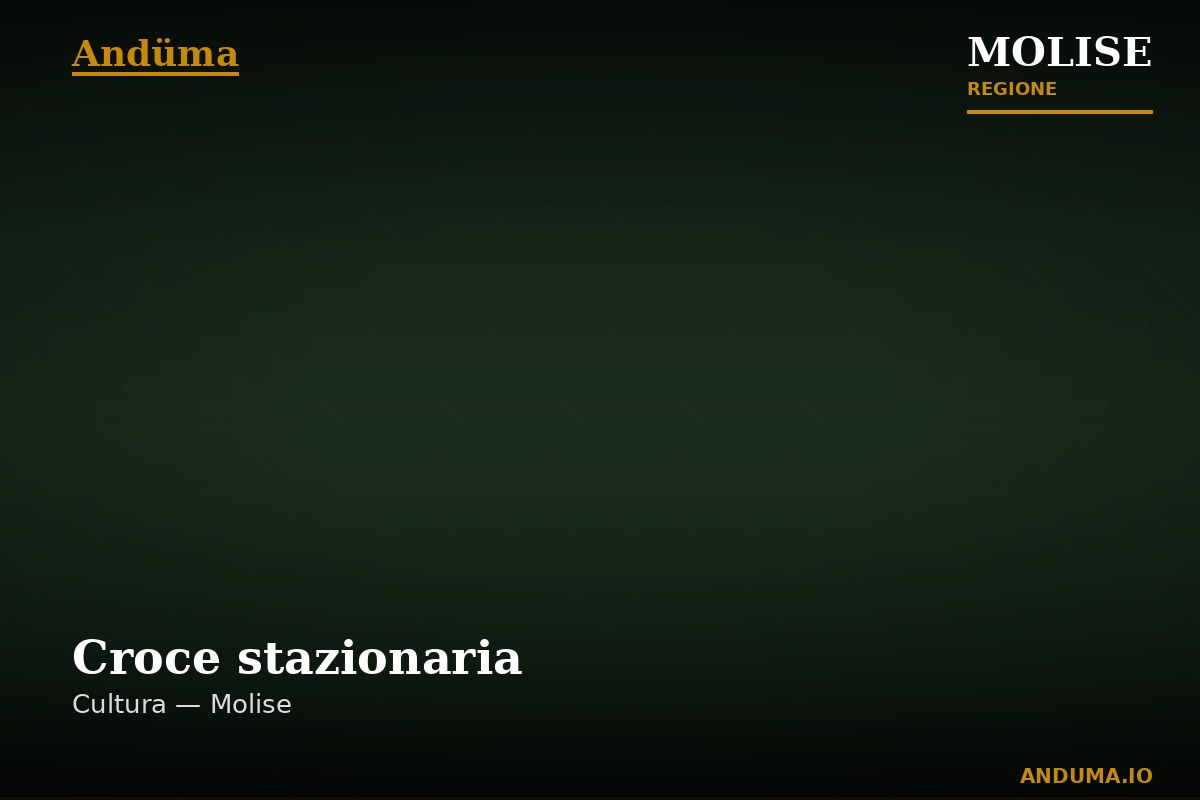 Croce stazionaria — Punto di interesse a Campobasso, Campobasso