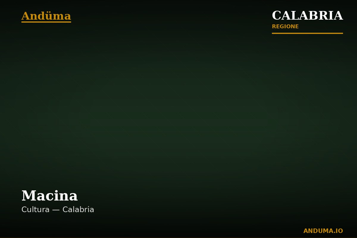 Macina — Punto di interesse a Tropea, Vibo Valentia