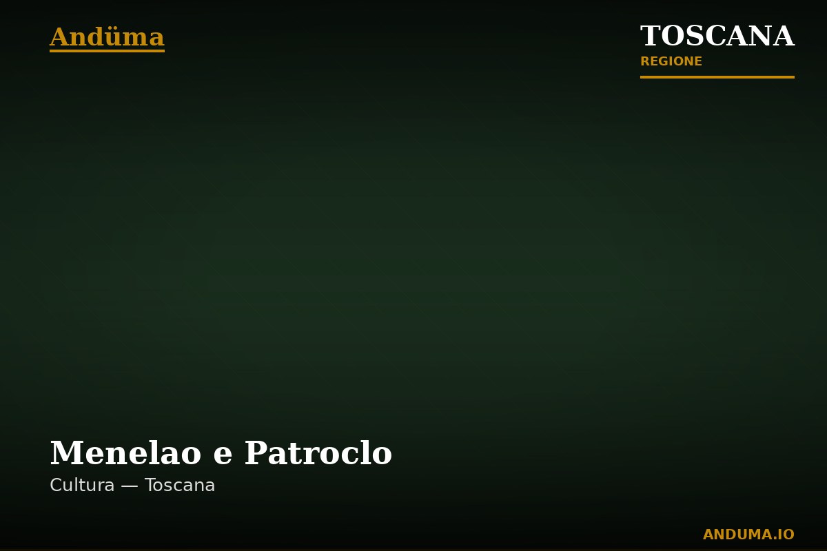 Menelao e Patroclo — Punto di interesse a Firenze, Firenze