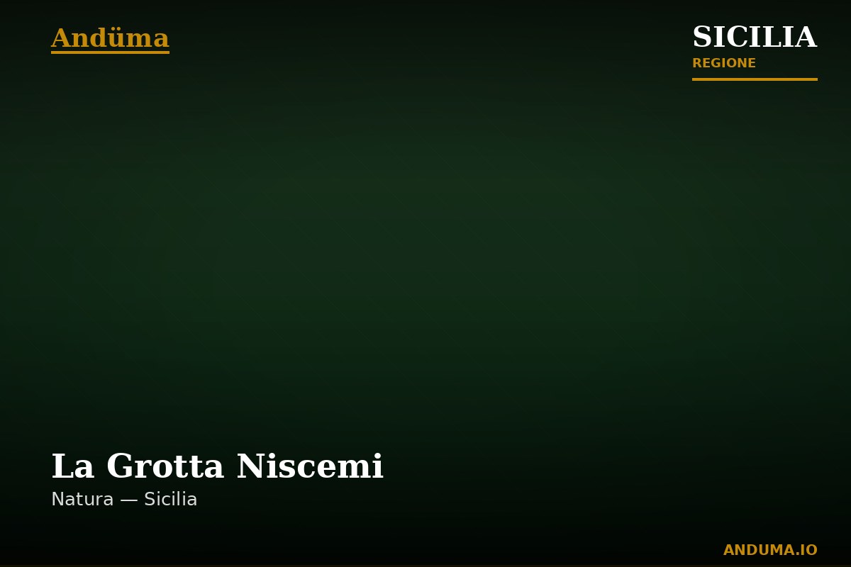 La Grotta Niscemi — Punto di interesse a Palermo, Palermo