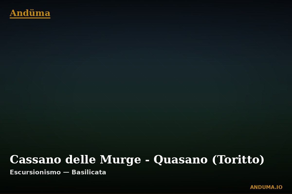 Cassano delle Murge - Quasano (Toritto) — Punto di interesse , Piedmont