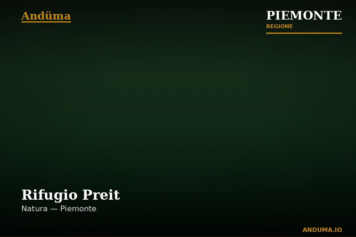 Rifugio Preit — Punto di interesse a Sampeyre, Cuneo