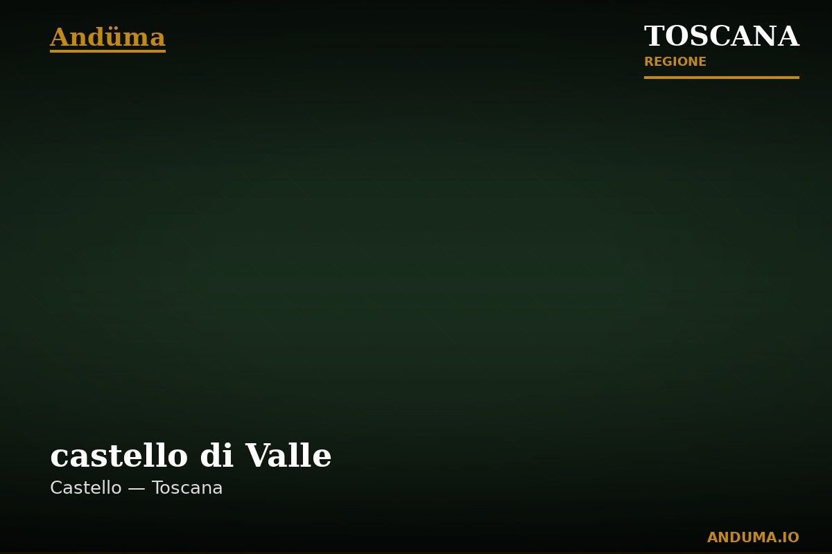 castello di Valle — Punto di interesse , Firenze