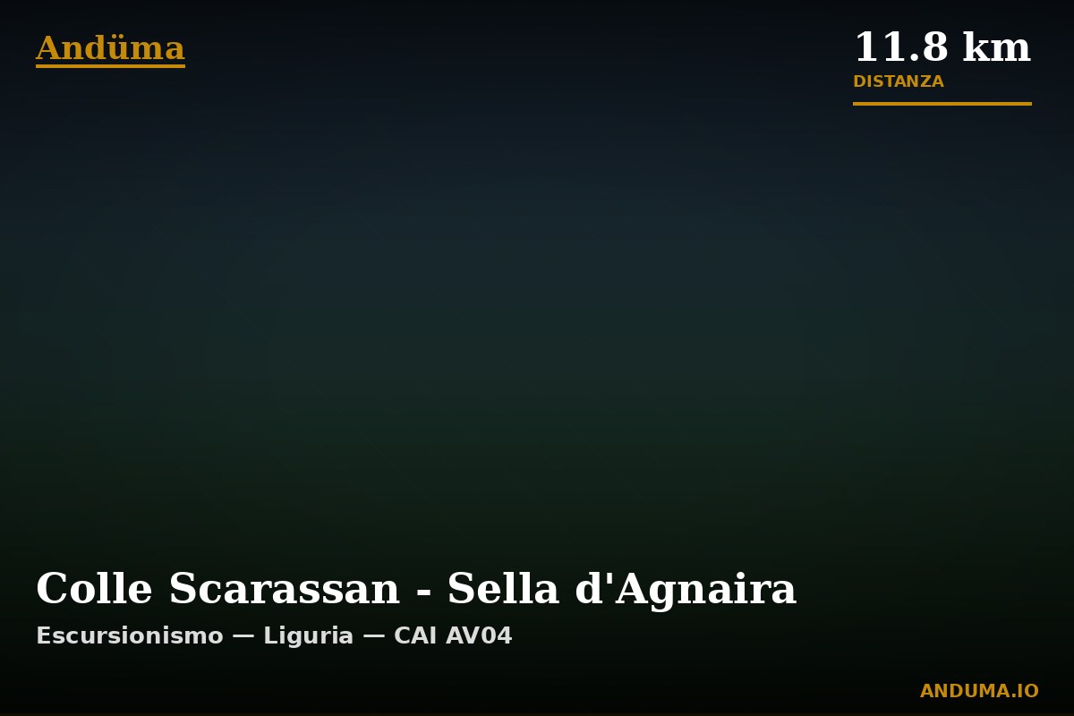 Colle Scarassan - Sella d'Agnaira — Punto di interesse , Piedmont
