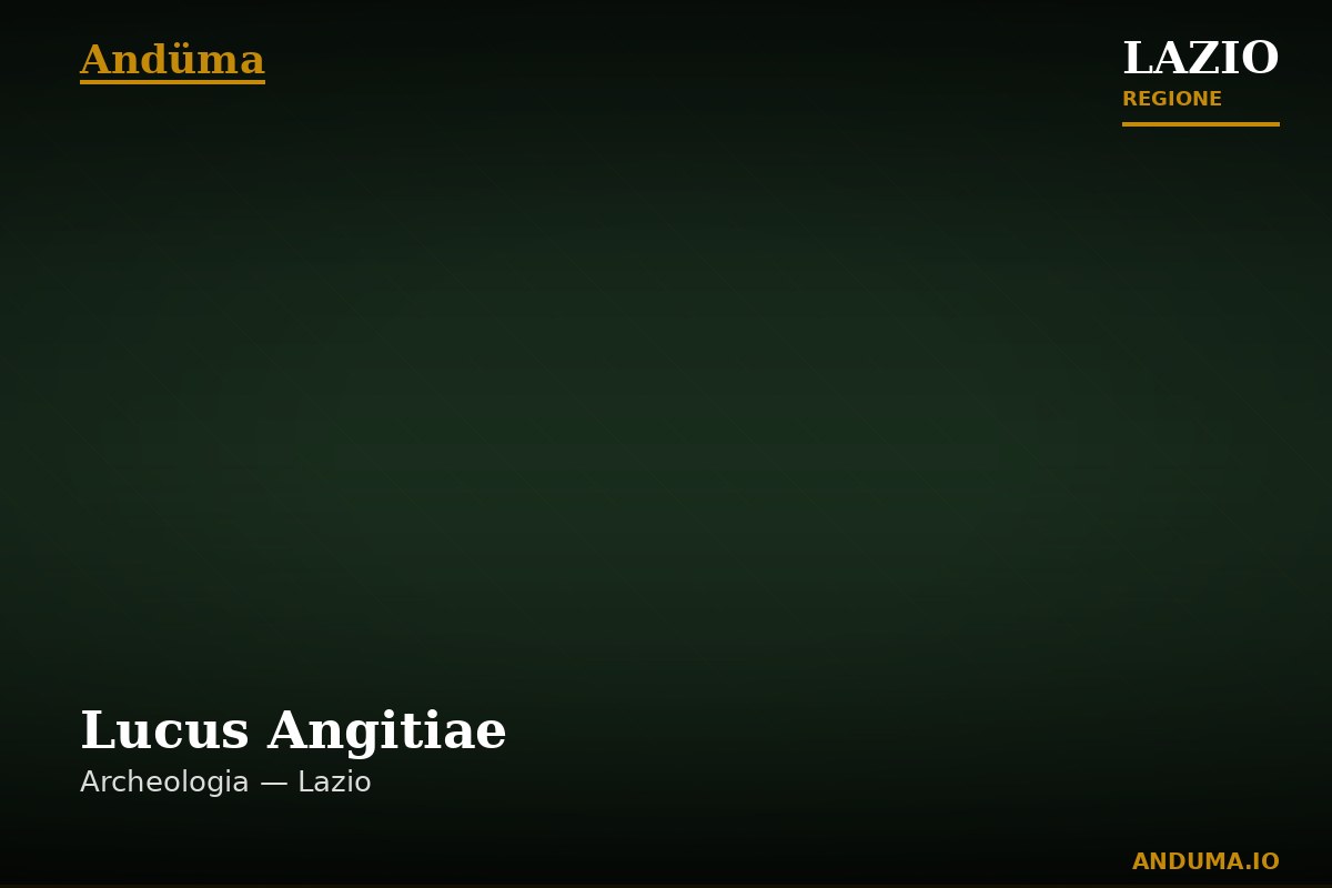 Lucus Angitiae — Punto di interesse , Roma