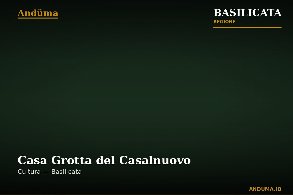 Casa Grotta del Casalnuovo — Punto di interesse a Matera, Matera