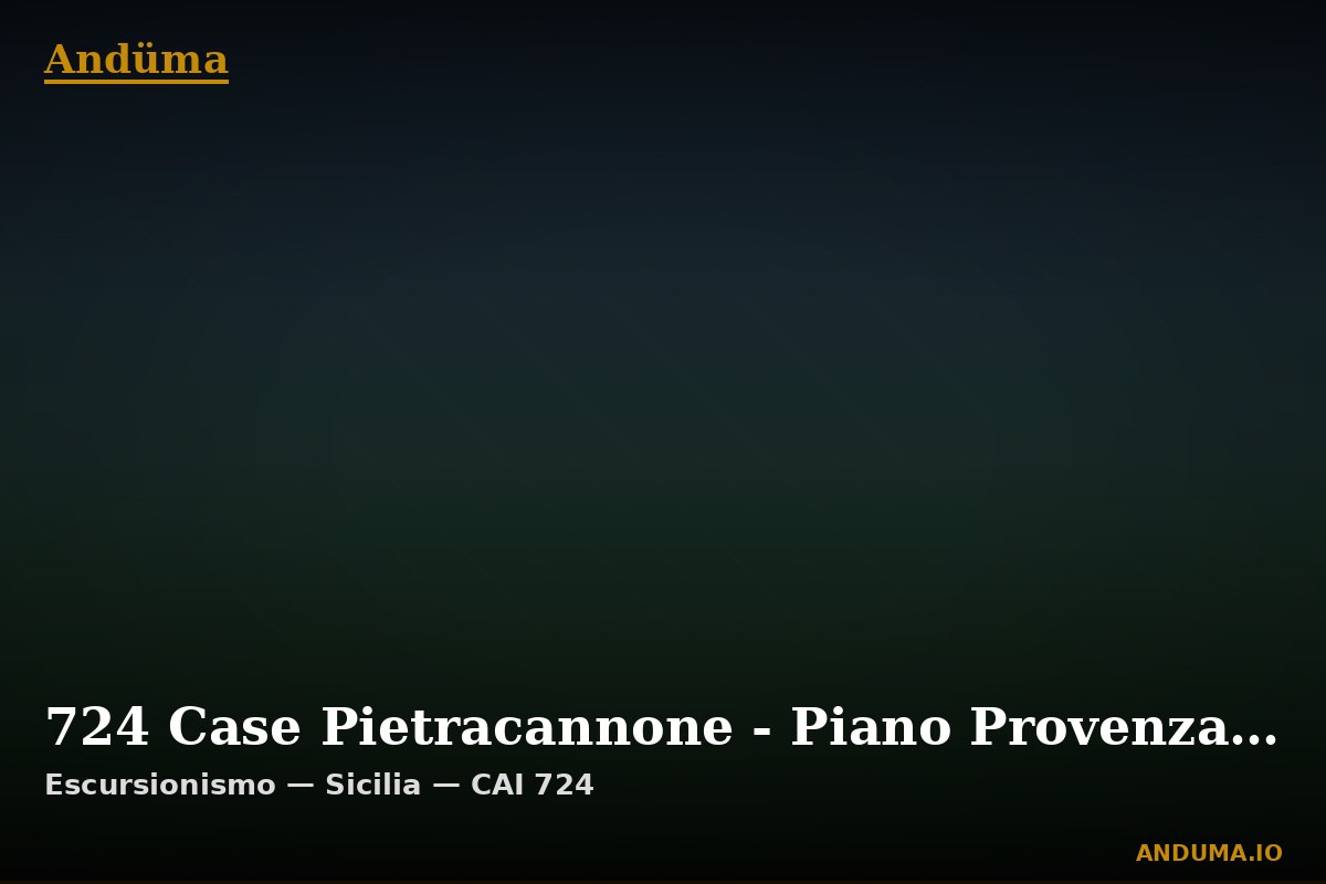724 Case Pietracannone - Piano Provenzana - Passo dei Dammusi — Punto di interesse , Piedmont