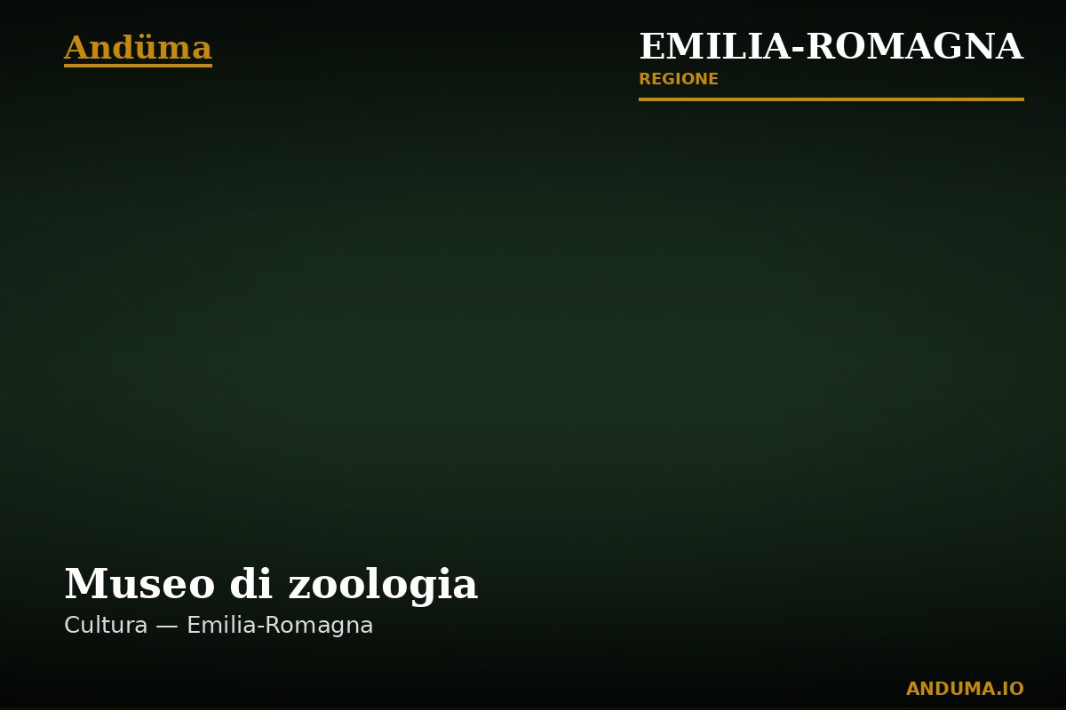 Museo di zoologia — Punto di interesse a Bologna, Bologna