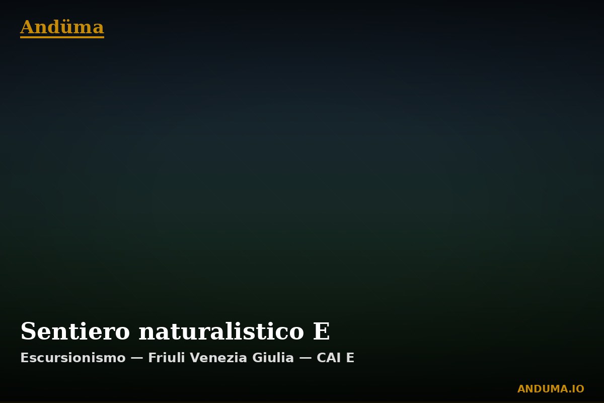 Sentiero naturalistico E — Punto di interesse , Piedmont