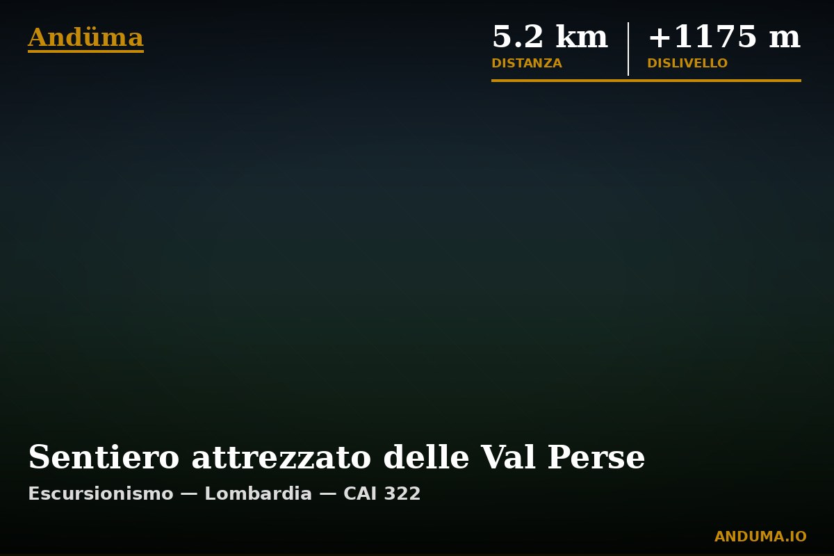 Sentiero attrezzato delle Val Perse — Punto di interesse , Piedmont