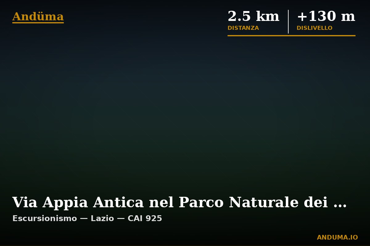 Via Appia Antica nel Parco Naturale dei Monti Aurunci — Punto di interesse , Piedmont