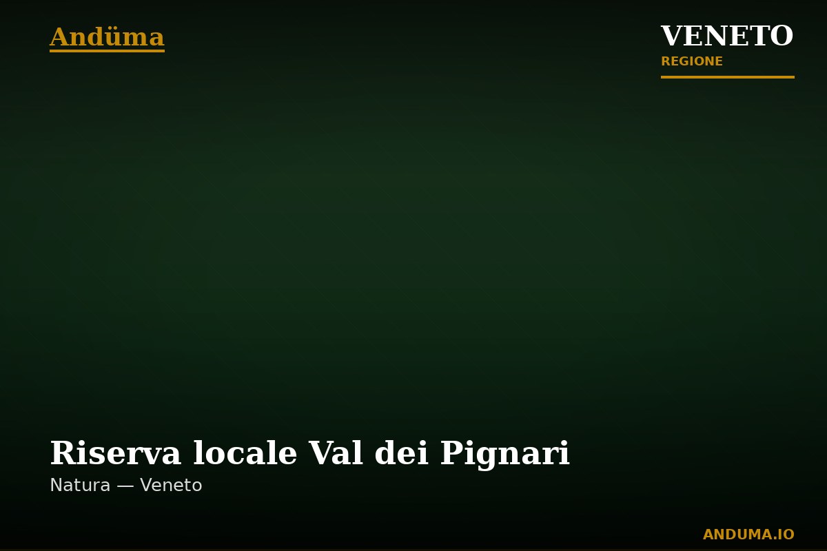 Riserva locale Val dei Pignari — Punto di interesse , Venezia