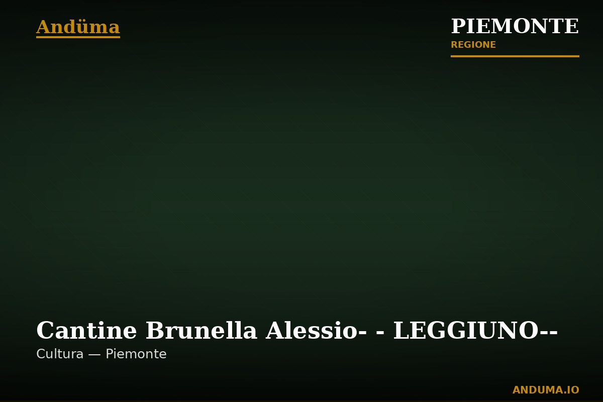 Cantine Brunella Alessio- - LEGGIUNO-- — Punto di interesse a Baveno, VCO