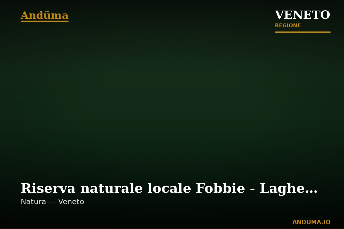 Riserva naturale locale Fobbie - Laghetto della Polsa — Punto di interesse , Venezia