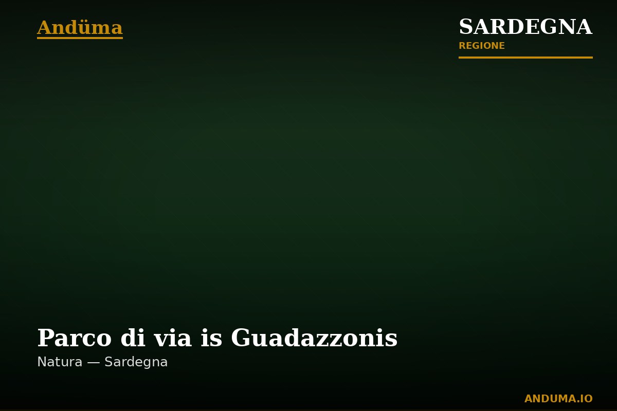 Parco di via is Guadazzonis — Punto di interesse a Cagliari, Cagliari