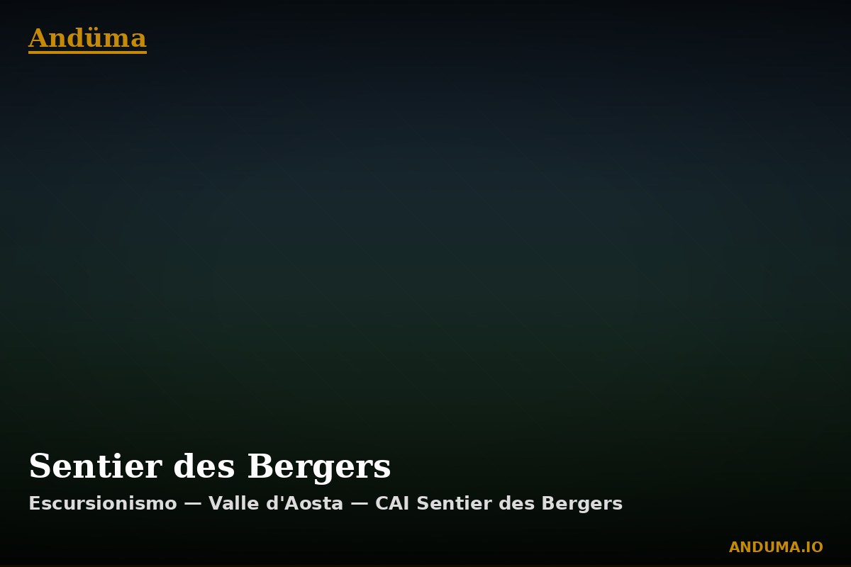 Sentier des Bergers — Punto di interesse , Piedmont