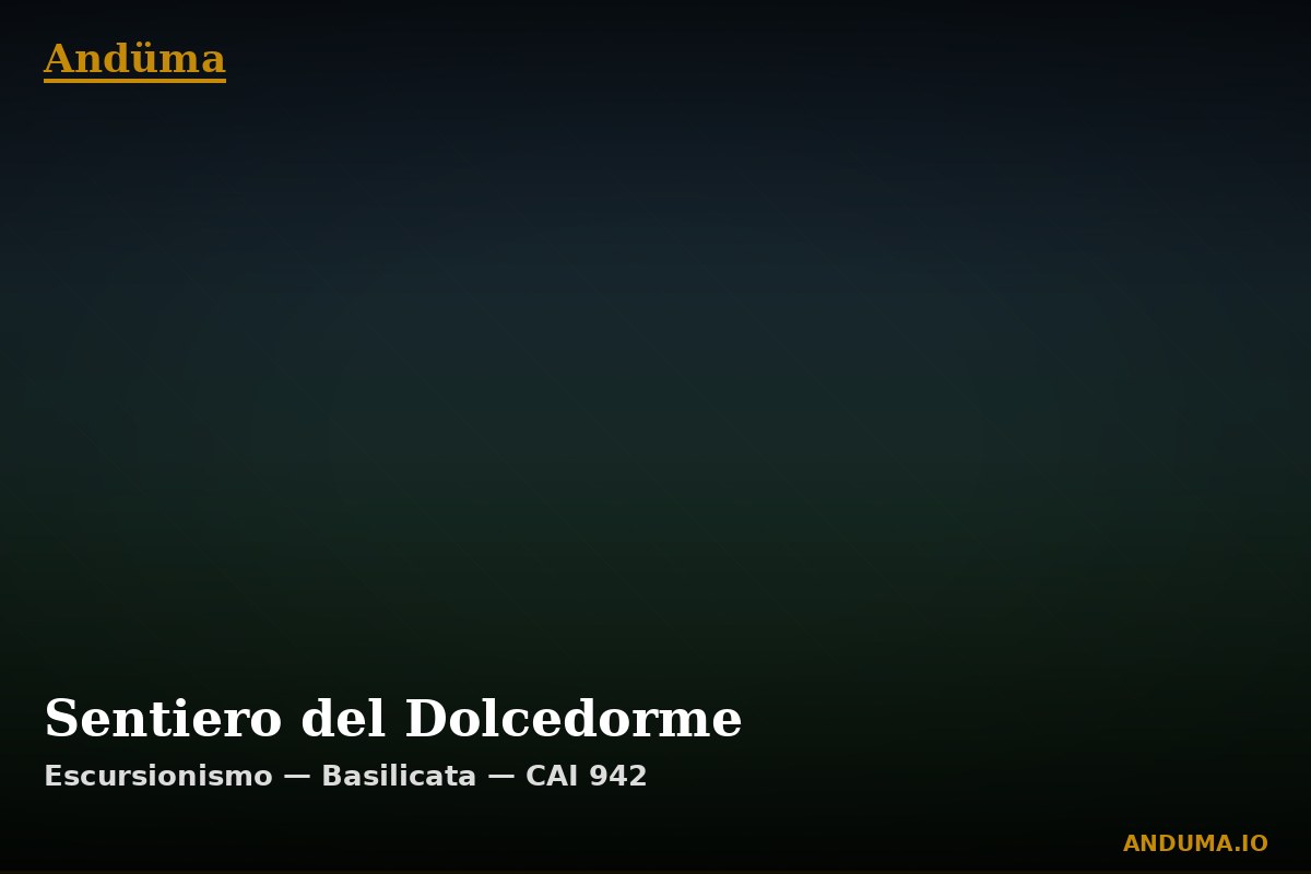 Sentiero del Dolcedorme — Punto di interesse , Piedmont
