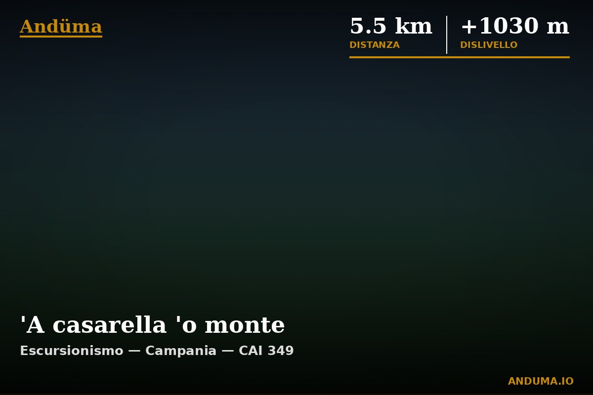 'A casarella 'o monte — Punto di interesse , Piedmont