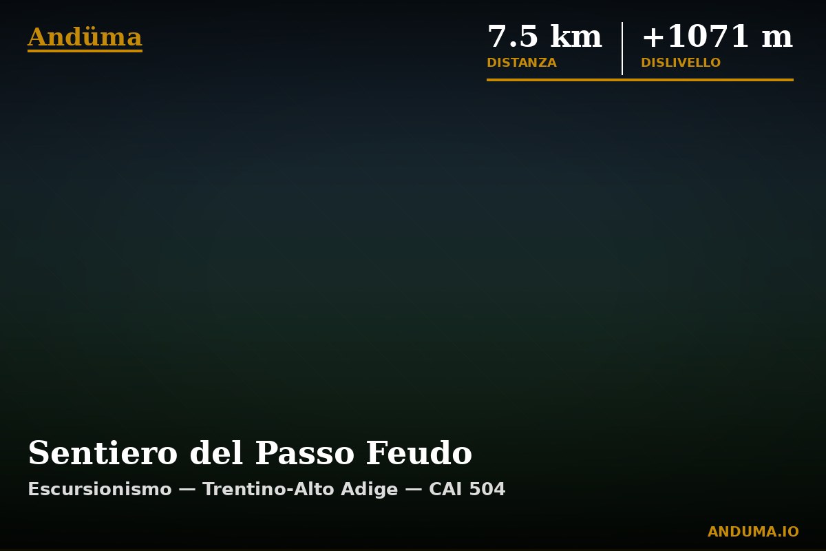 Sentiero del Passo Feudo — Punto di interesse , Piedmont