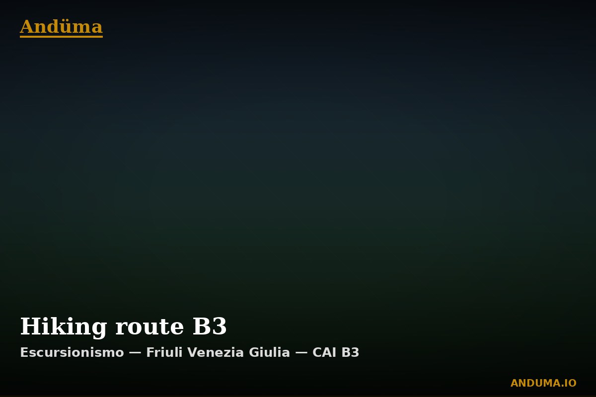 Hiking route B3 — Punto di interesse , Piedmont