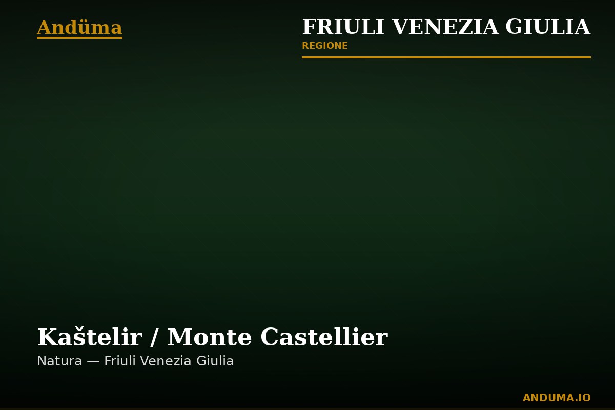 Kaštelir / Monte Castellier — Punto di interesse a Trieste, Trieste