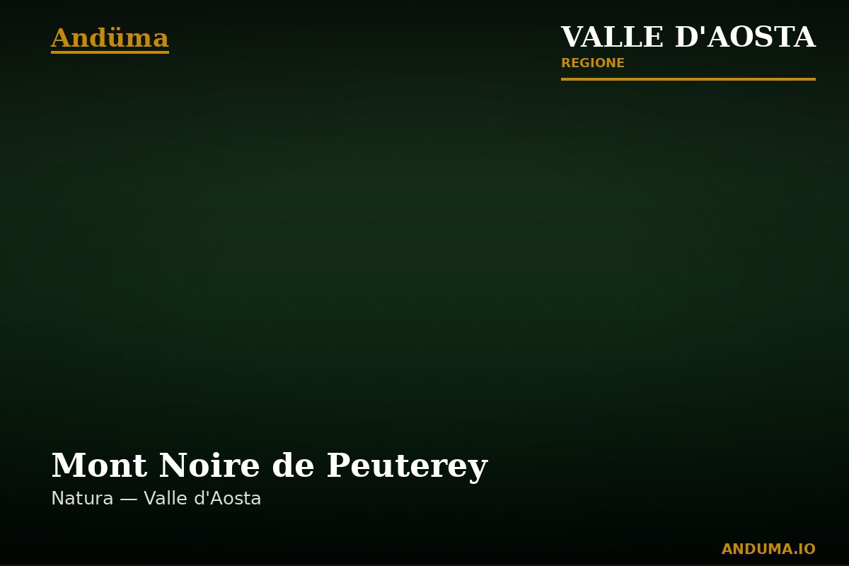 Mont Noire de Peuterey — Punto di interesse a Courmayeur, Aosta