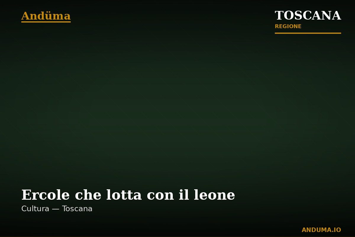 Ercole che lotta con il leone — Punto di interesse a Firenze, Firenze