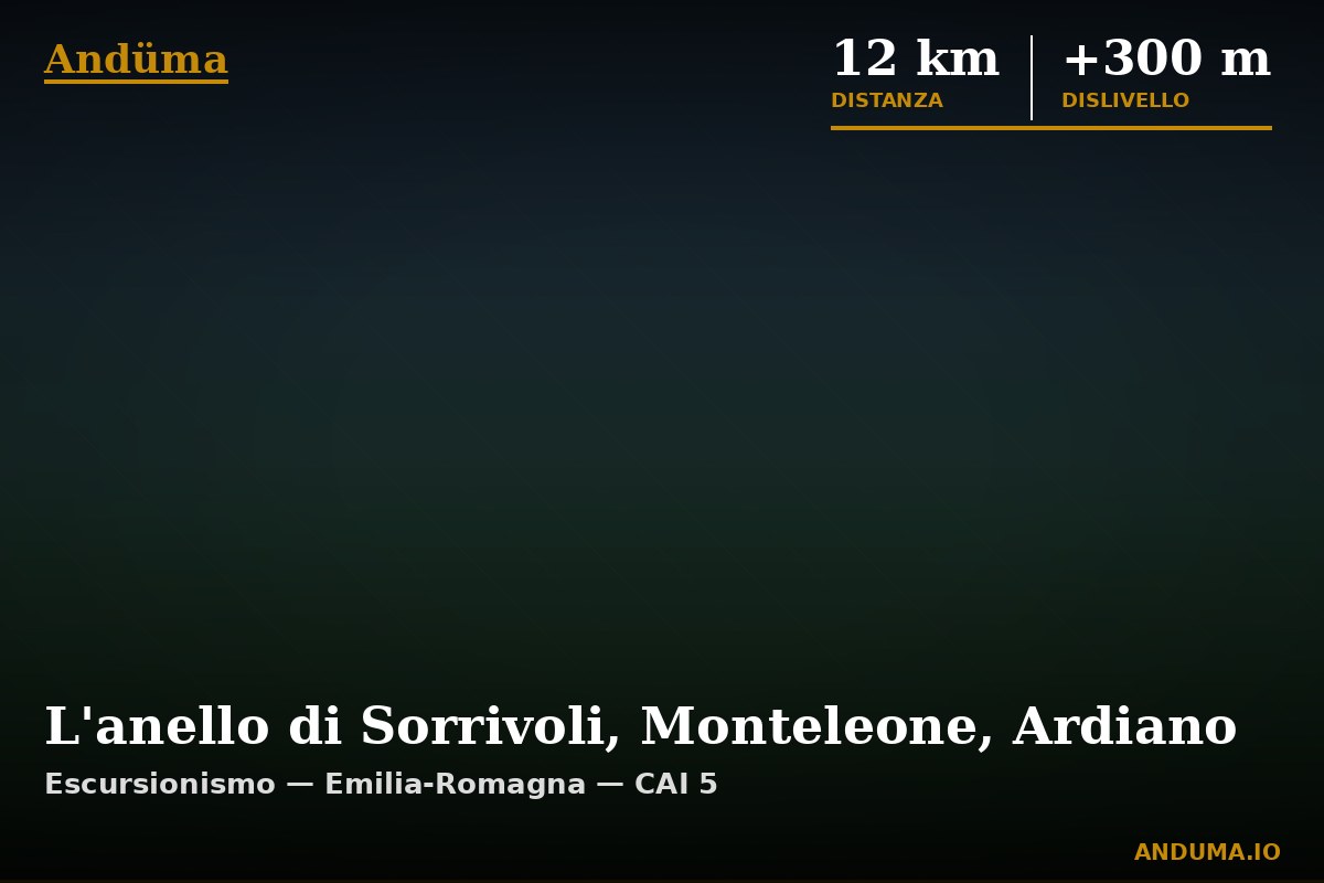 L'anello di Sorrivoli, Monteleone, Ardiano — Punto di interesse , Piedmont