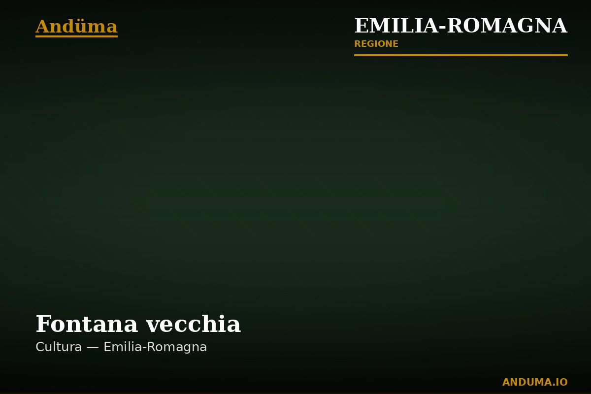 Fontana vecchia — Punto di interesse a Bologna, Bologna