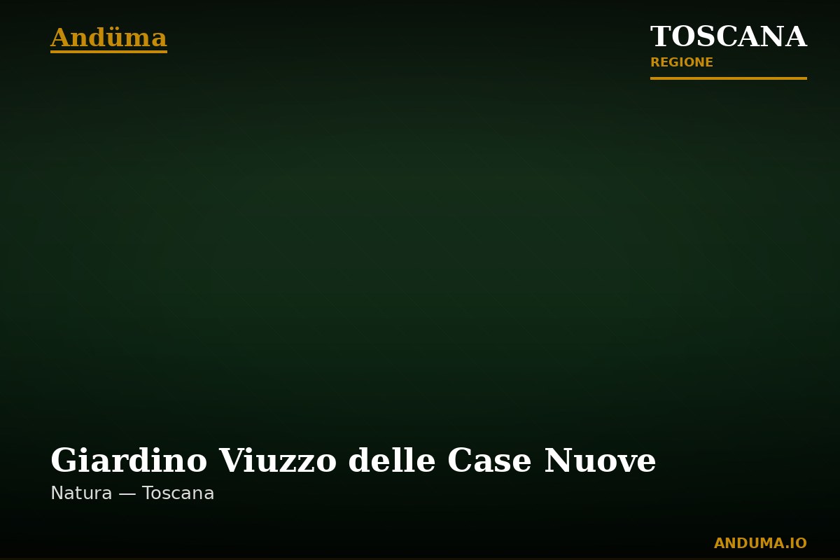 Giardino Viuzzo delle Case Nuove — Punto di interesse a Firenze, Firenze