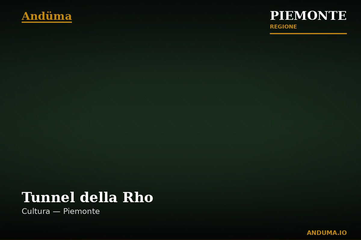 Tunnel della Rho