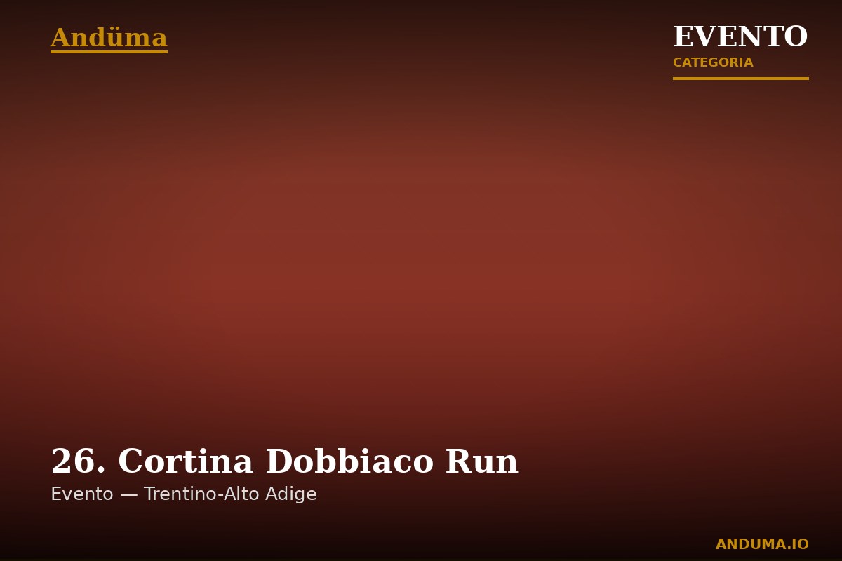 26. Cortina Dobbiaco Run