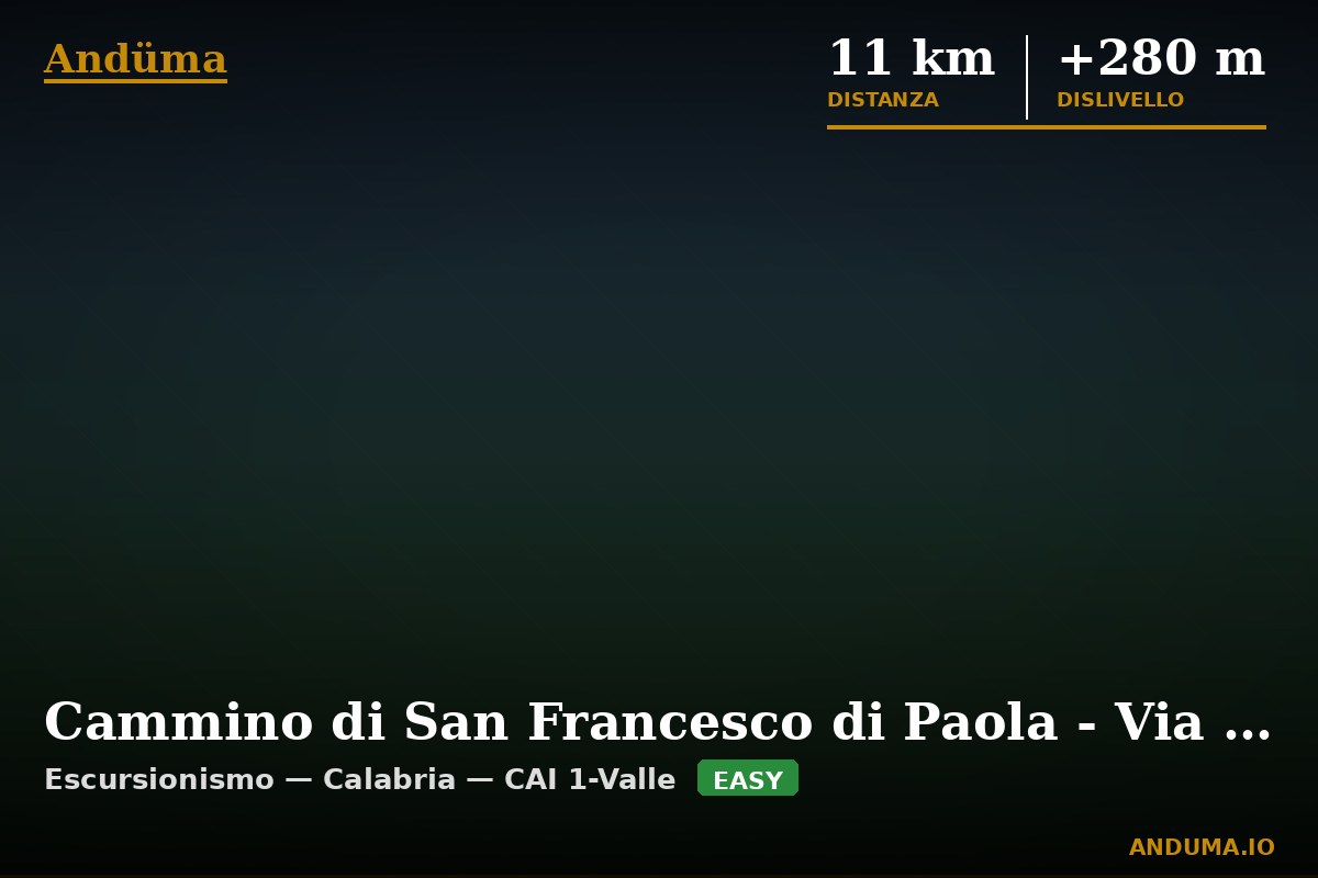 Cammino di San Francesco di Paola - Via del Giovane - Tappa 1 Valle — Punto di interesse , Piedmont