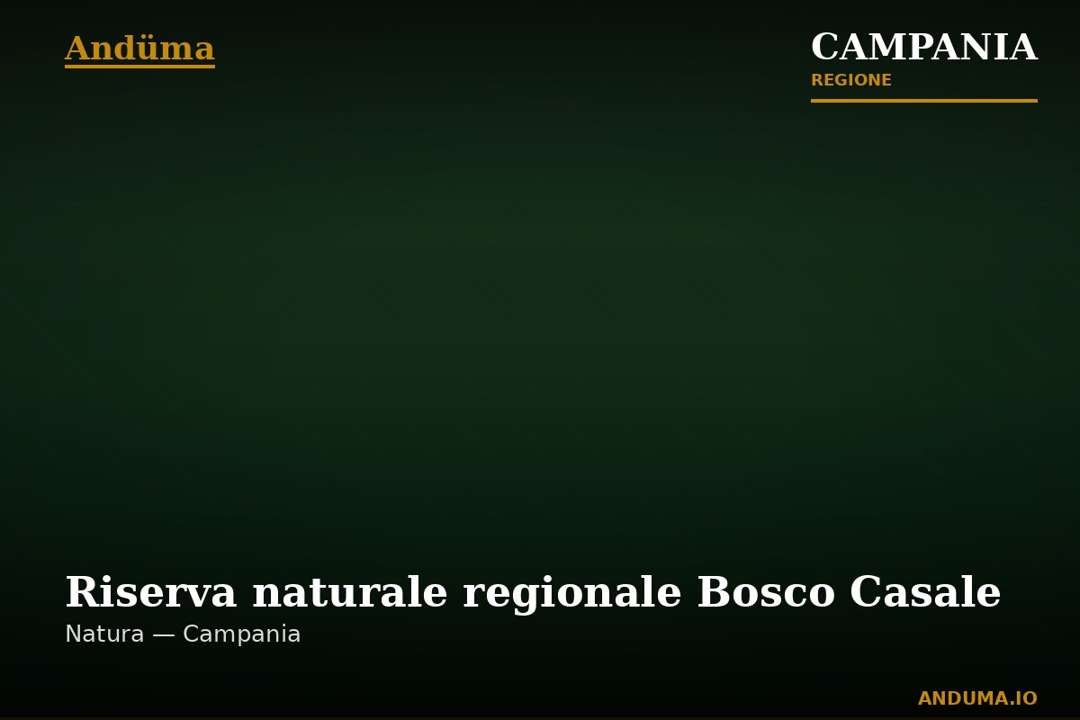 Riserva naturale regionale Bosco Casale — Punto di interesse , Napoli