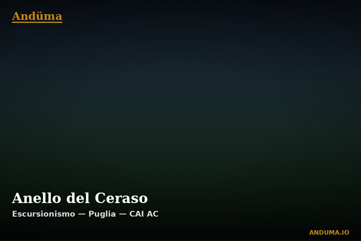 Anello del Ceraso — Punto di interesse , Piedmont