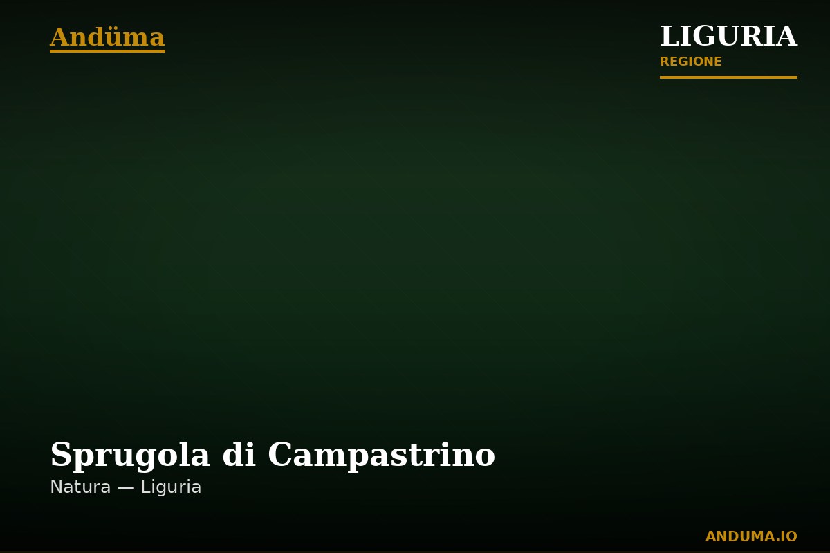 Sprugola di Campastrino — Punto di interesse a Cinque Terre, La Spezia