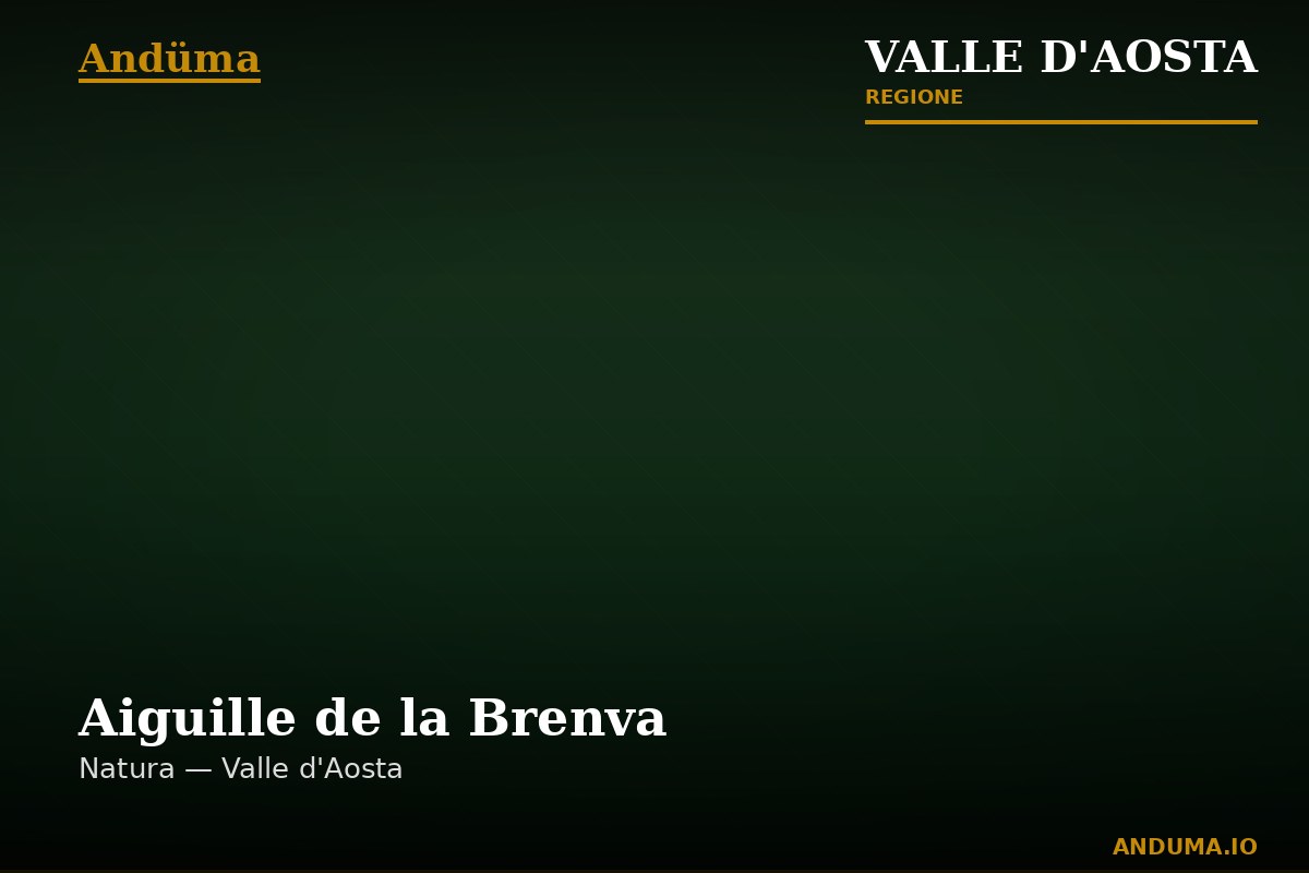 Aiguille de la Brenva — Punto di interesse a Courmayeur, Aosta