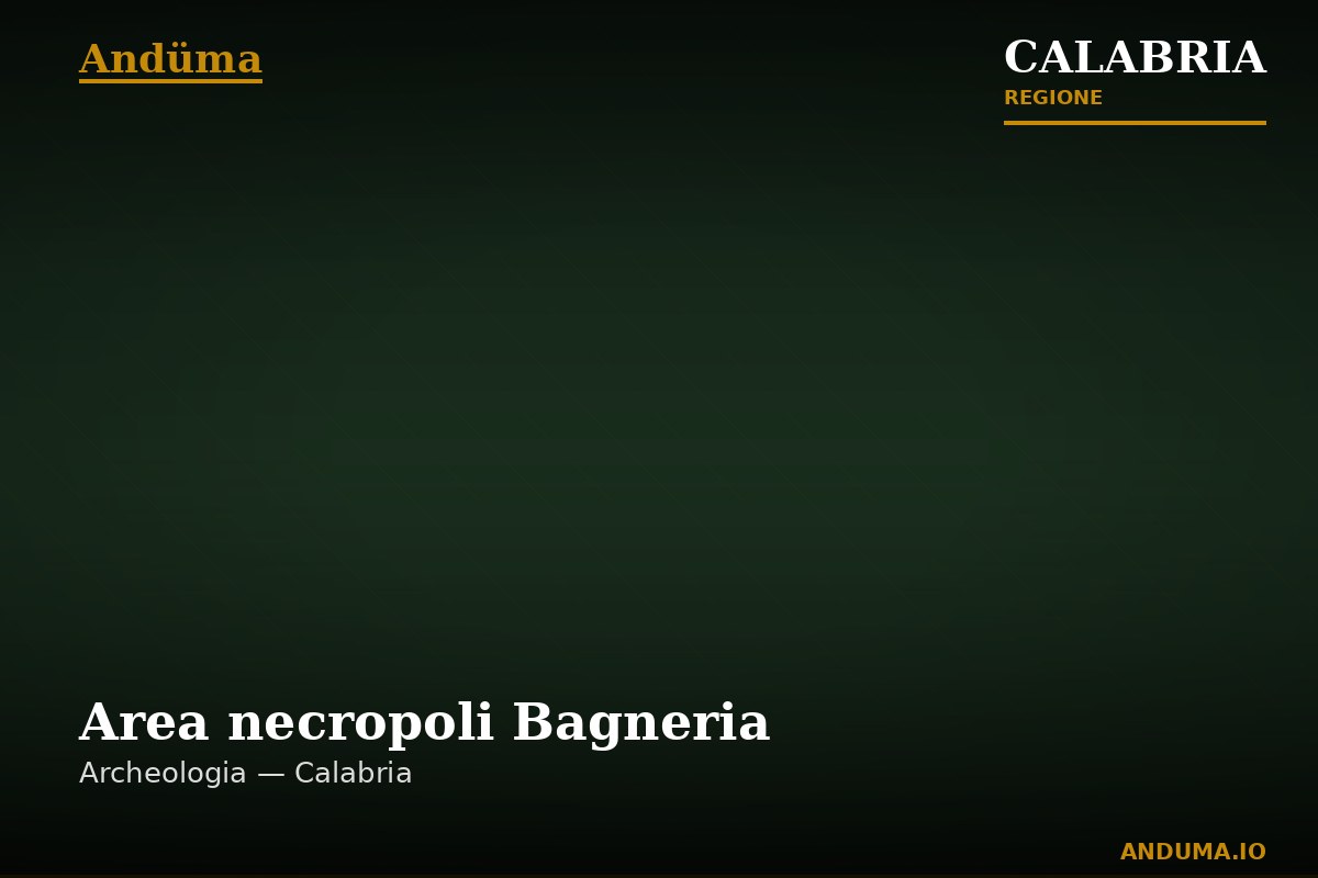 Area necropoli Bagneria — Punto di interesse a Tropea, Vibo Valentia