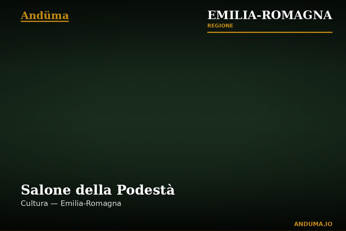Salone della Podestà — Punto di interesse a Bologna, Bologna