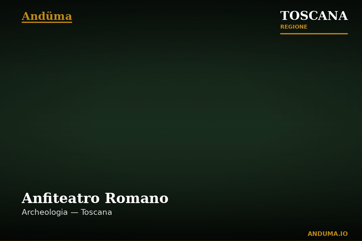 Anfiteatro Romano — Punto di interesse a Arezzo, Arezzo