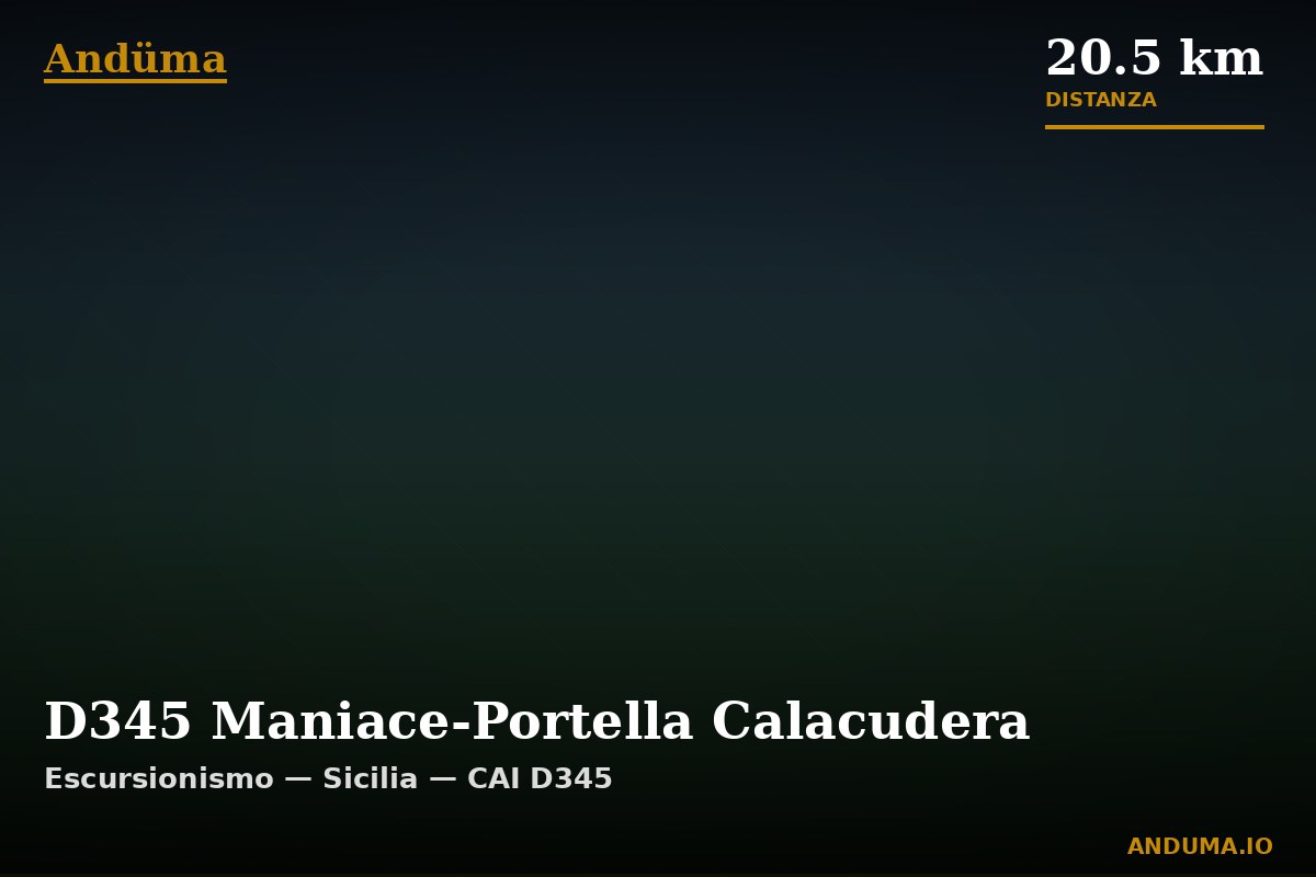 D345 Maniace-Portella Calacudera — Punto di interesse , Piedmont