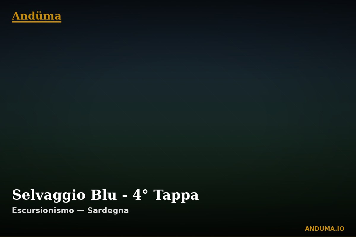 Selvaggio Blu - 4° Tappa — Punto di interesse , Piedmont