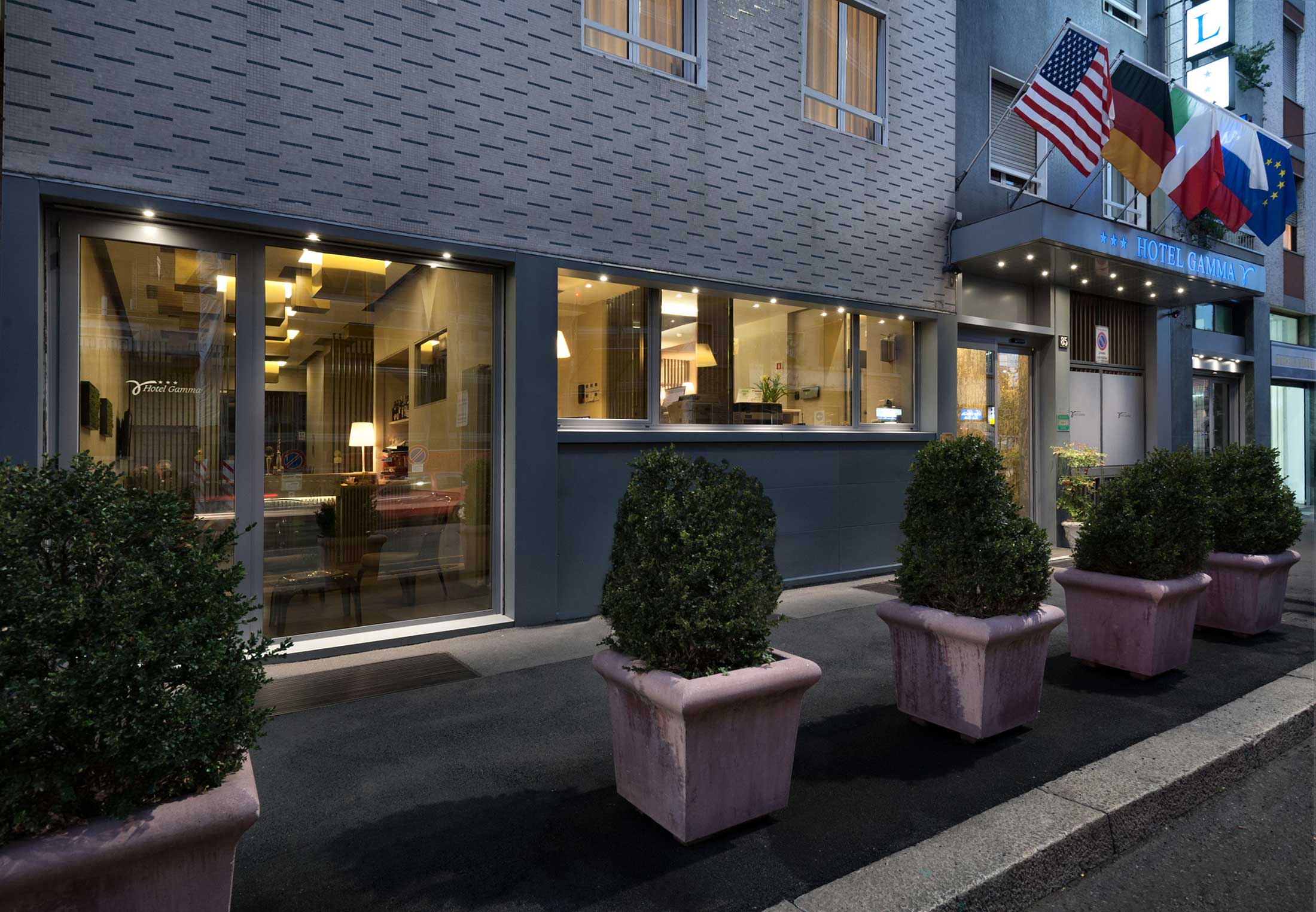 Hotel Gamma — Punto di interesse a Milano, Milano