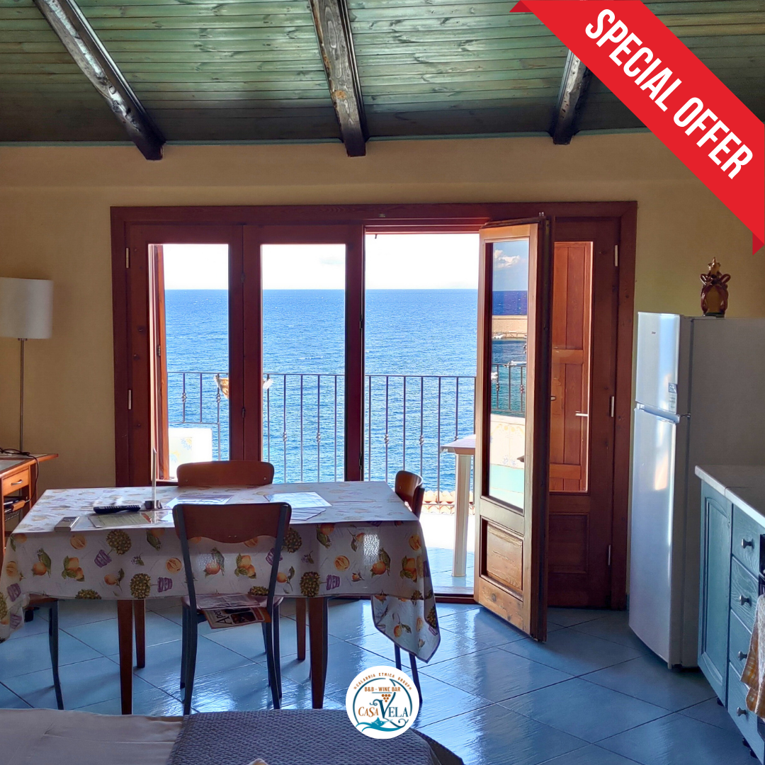 Casa Vela | Wine Bar, Bistrot, B&B a Chianalea di Scilla — Alloggio